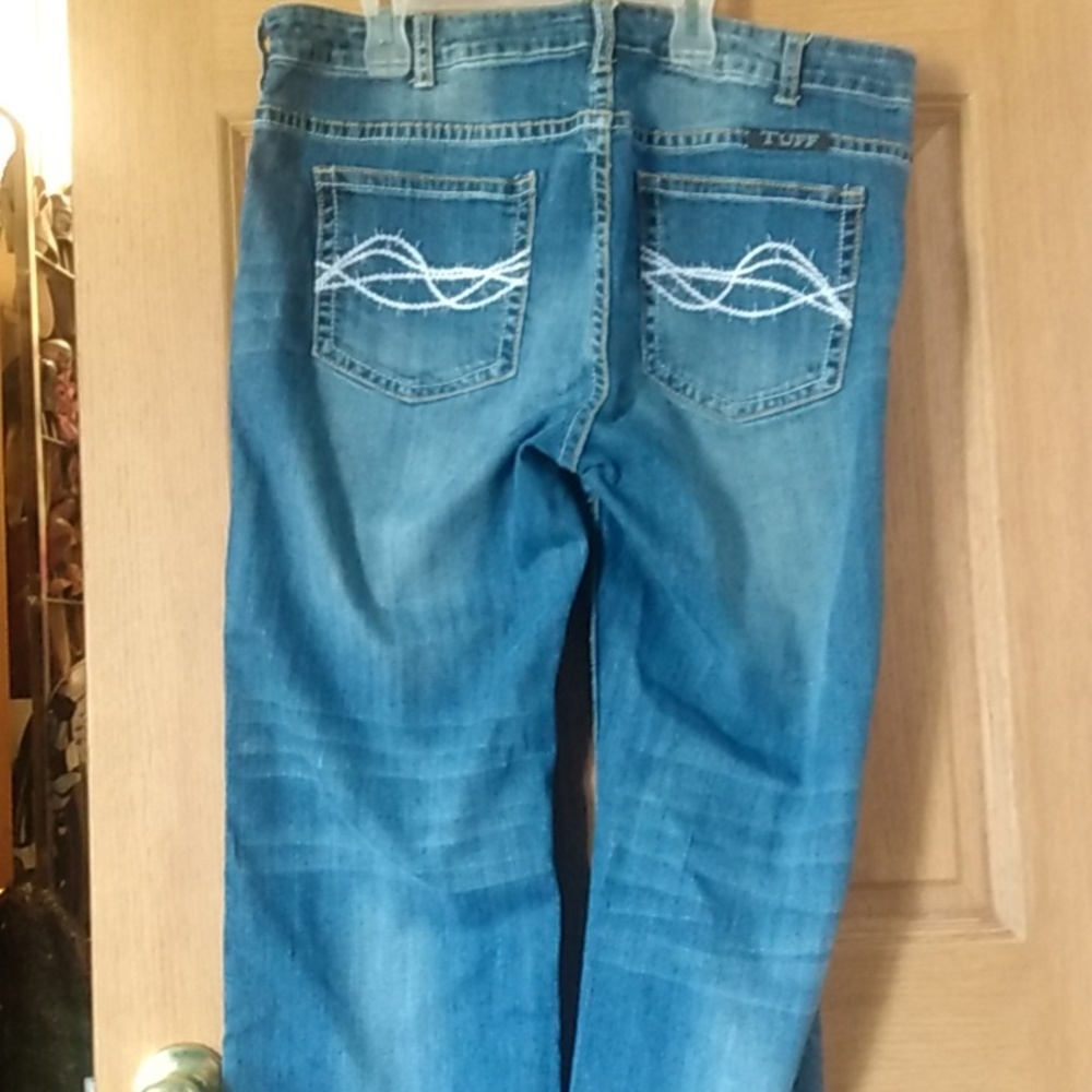 Cowgirl tuff blue jeans